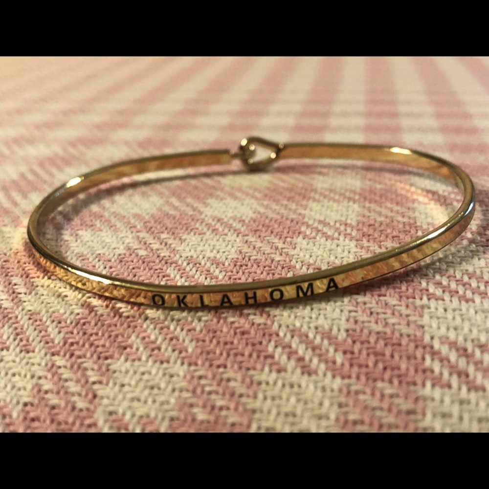 Oklahoma Gold Bangle